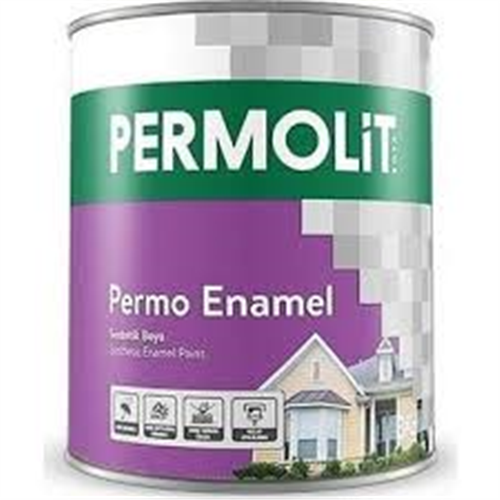 PERMOLİT GALON  YAĞLI SENTETİK YAĞLI BOYA  SİYAH2,5LT